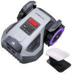 ANTHBOT M5 Mähroboter ohne Begrenzungskabel, Neuer Genie mit RTK-Navigation und Dual-Vision, KI-Hindernisvermeidung, App-Steuerung, für Gärten bis 500 m² (max. 700 m²), Rasenroboter mit 45% Steigung