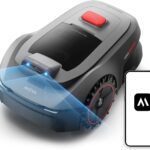 MOVA ViAX 250 Mähroboter Ohne Begrenzungskabel, Empf. 250m², KI-gestützte Kartierung, U-förmige Bahnen, Hindernisvermeidung Dual-Vision, Besserer Kantenschnitt, Für Komplexe Gelände, Appsteuerung