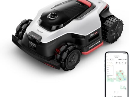 DREAME A3 AWD Pro 3500 Robot-Rasenmäher, für 3500 m², 4WD-Nabenmotoren, ohne RTK, 360° 3D-LiDAR & KI-Vision, Steigfähigkeit bis zu 80% (38,7°), EdgeMaster 2.0: ＜ 4 cm Kantenpräzision