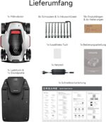DREAME A3 AWD Pro 3500 Robot-Rasenmäher, für 3500 m², 4WD-Nabenmotoren, ohne RTK, 360° 3D-LiDAR & KI-Vision, Steigfähigkeit bis zu 80% (38,7°), EdgeMaster 2.0: ＜ 4 cm Kantenpräzision